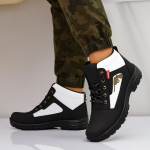 WUGO::Latest Stylish Men’s Black Gun Boots | Premium Faux Leather Ankle Boots | Comfortable Slip-On Footwear for Men's & Boys