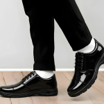 Latest Graceful Genuine Mild Leather Police Safety Shoes for Men | Steel Toe Heavy Duty Tactical Work Shoes | Anti-Slip Industrial Security Footwear For Men