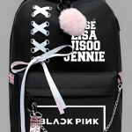 Latest Trendy Women’s Pink Backpack | Lightweight & Durable PU Leather School/College Bag | Adjustable Straps with Dual Handles