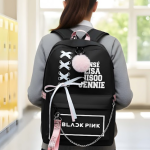 Latest Trendy Women’s Pink Backpack | Lightweight & Durable PU Leather School/College Bag | Adjustable Straps with Dual Handles