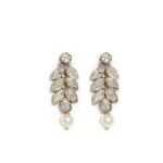 Zaveri Pearls or Kundan  Pearl Multi-Layer Necklace And Earrings Set