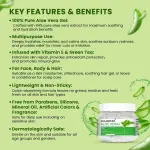 Yogarveda 100% Pure Rose Water Spray 200 ml And Aloe vera Gel 200 g Combo (200ml 200 g )