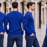 Men's Cotton Blend Regular T-shirts