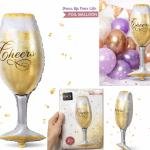 Cheers Bottle Foil Balloon(pack of 1)