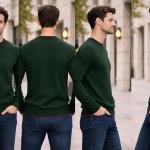 Men's Cotton Blend Regular T-shirts