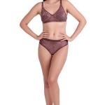 "Women’s Lace Bralette Bra and Panty Set" Non Paded