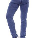 Men Light Dark Fade Blue Jeans