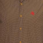 Olive Green Tailored Fit Cotton Casual Shirt for Men | Premium Fabric | Stylish Everyday Wear