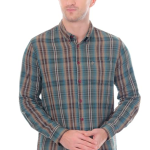Primarily Multi-Color Checked Relax Fit Casual Shirt for Men