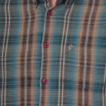 Primarily Multi-Color Checked Relax Fit Casual Shirt for Men