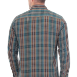 Primarily Multi-Color Checked Relax Fit Casual Shirt for Men